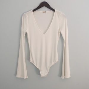 Intimately Free People Bell Sleeve Bodysuit
